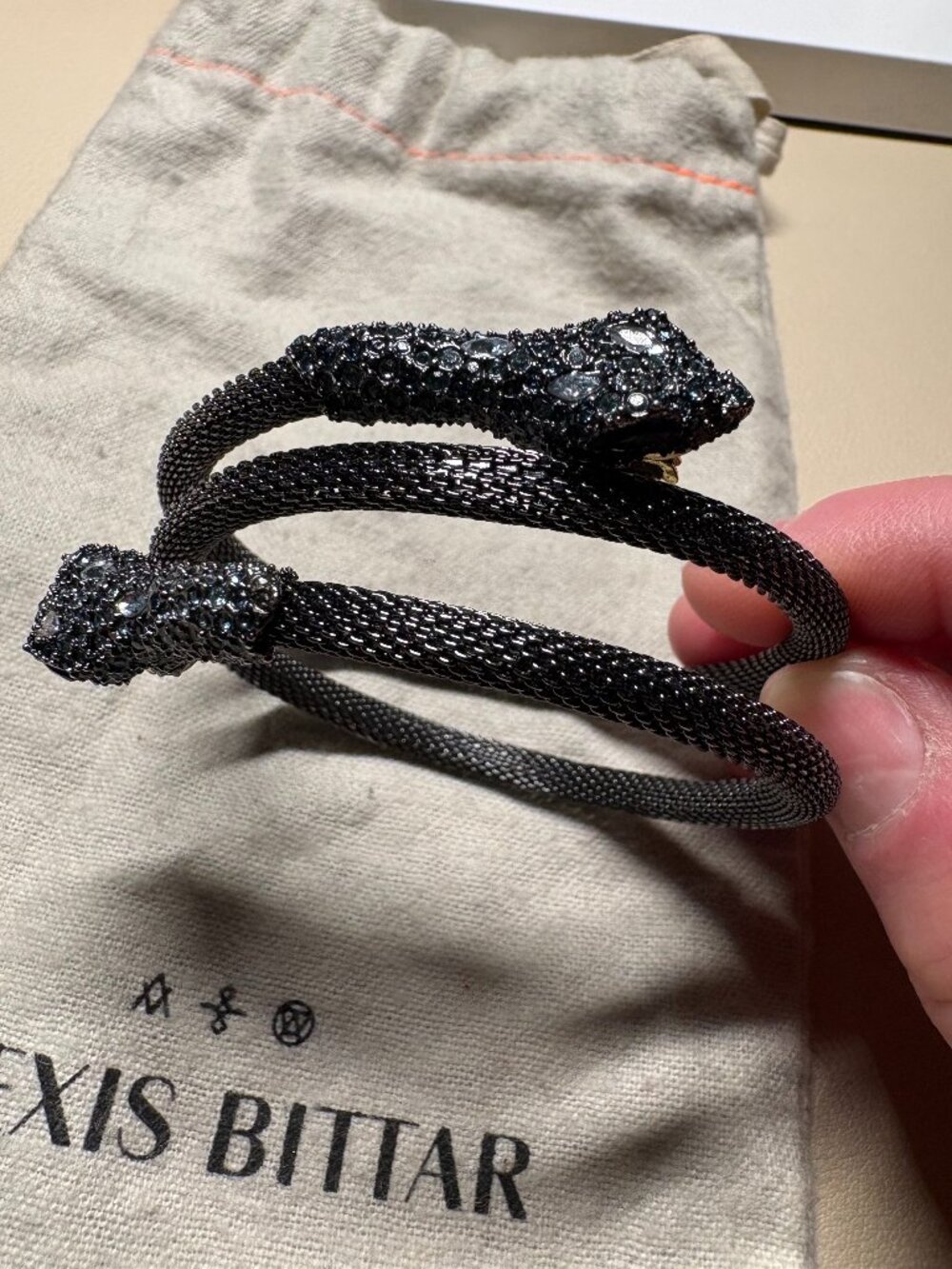 Alexis Bittar Wraparound Snake Bracelet